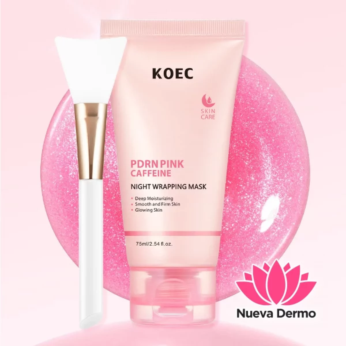 MASCARILLA PDRN PINK CAFFEINE KOEC 75ML KO05