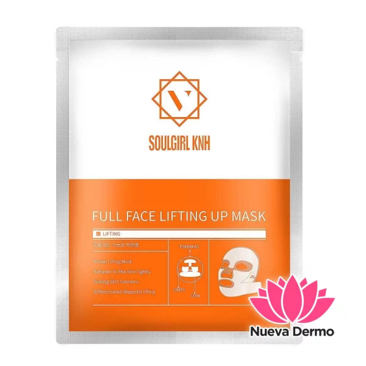 MASCARILLA REAFIRMANTE FACIAL LEVANTAMIENTO SOULGIRL KNH MM06