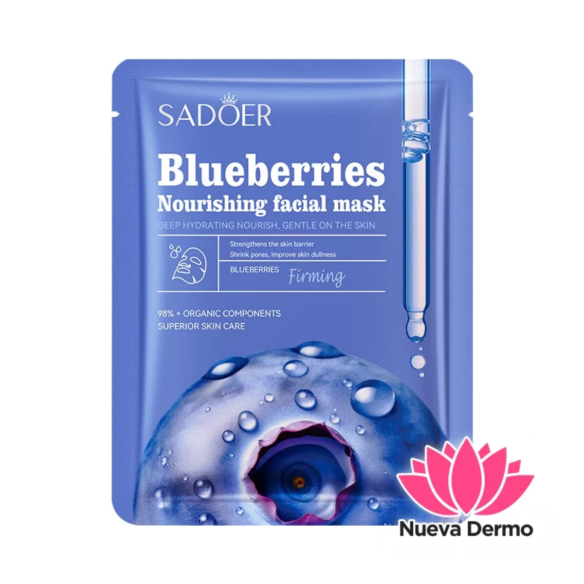 Mascarilla Reafirmante y Nutritiva con Arándano