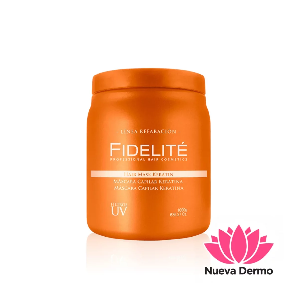 MASCARILLA REPARADORA DE CABELLO CON KERATINA 1000GRS