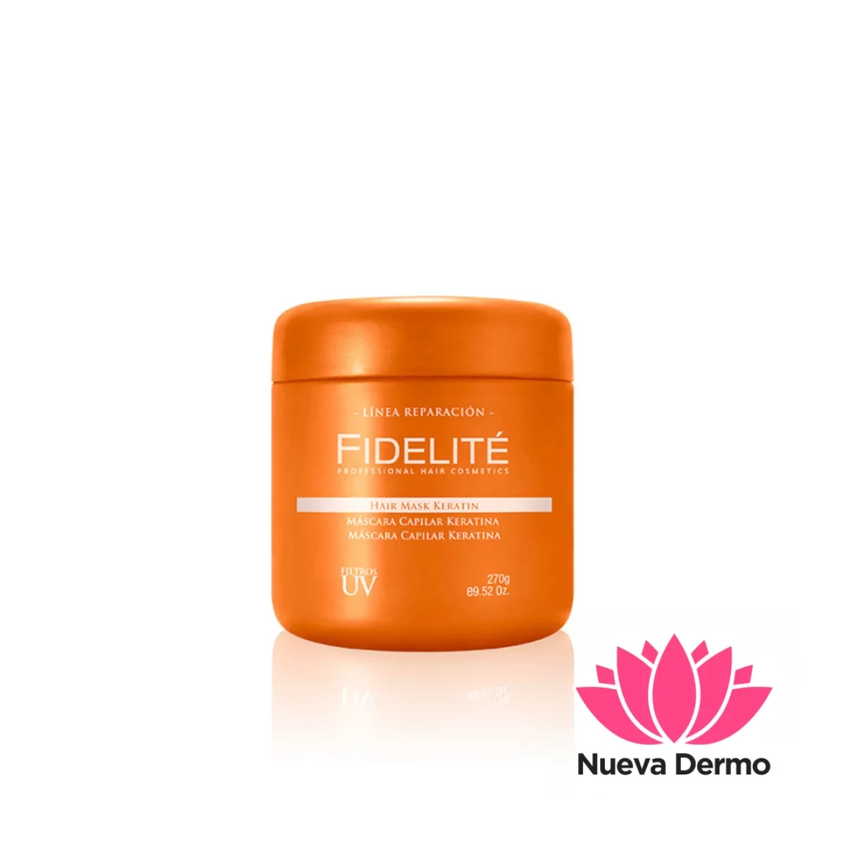 MASCARILLA REPARADORA DE CABELLO CON KERATINA 270GRS – FIDELITE