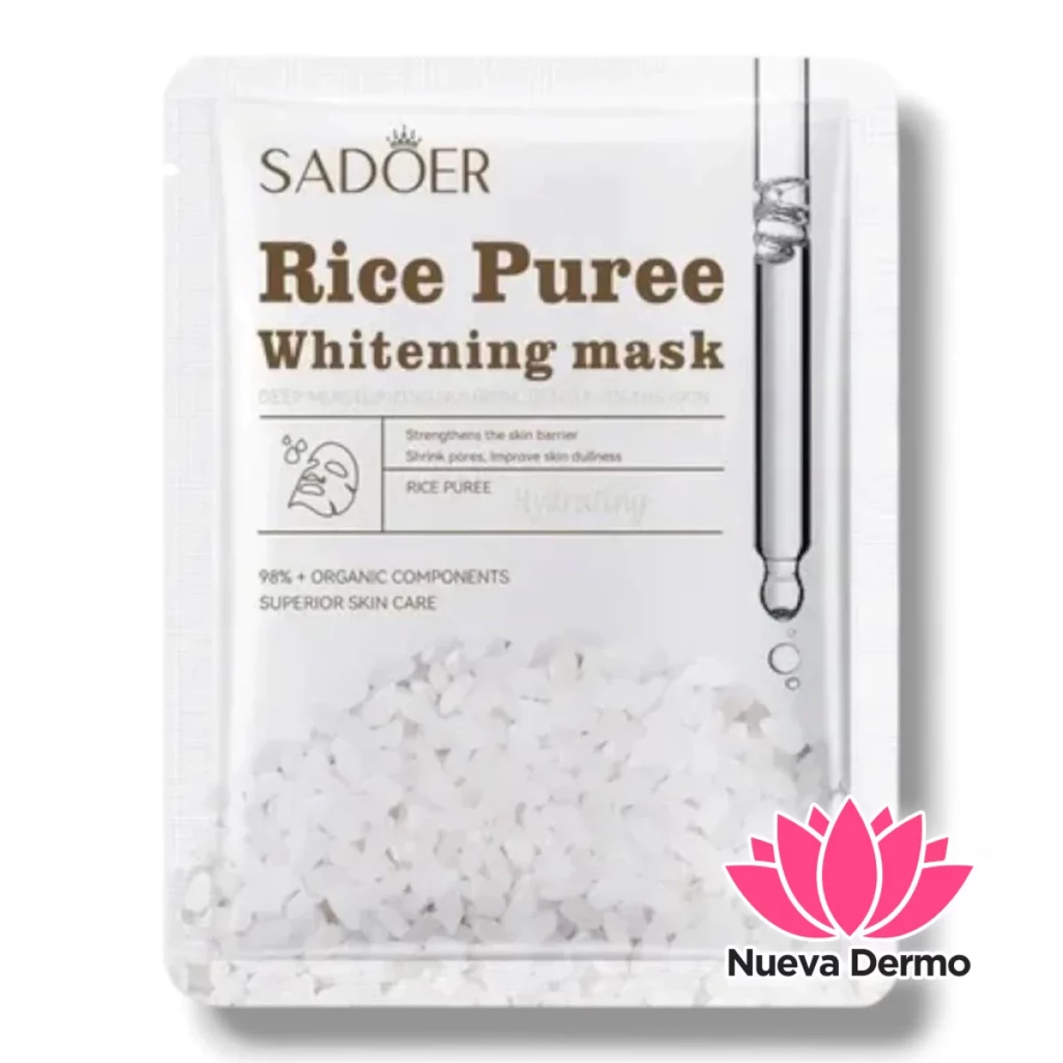 MASCARILLA RICE PURRE SADOER