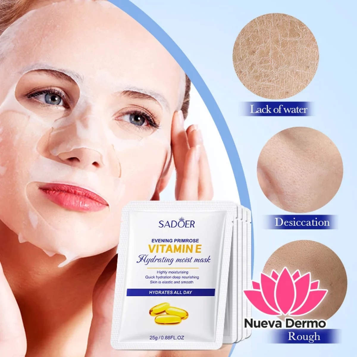 Mascarilla Ultrahidratante con Onagra y Vitamina E 25 G 11480