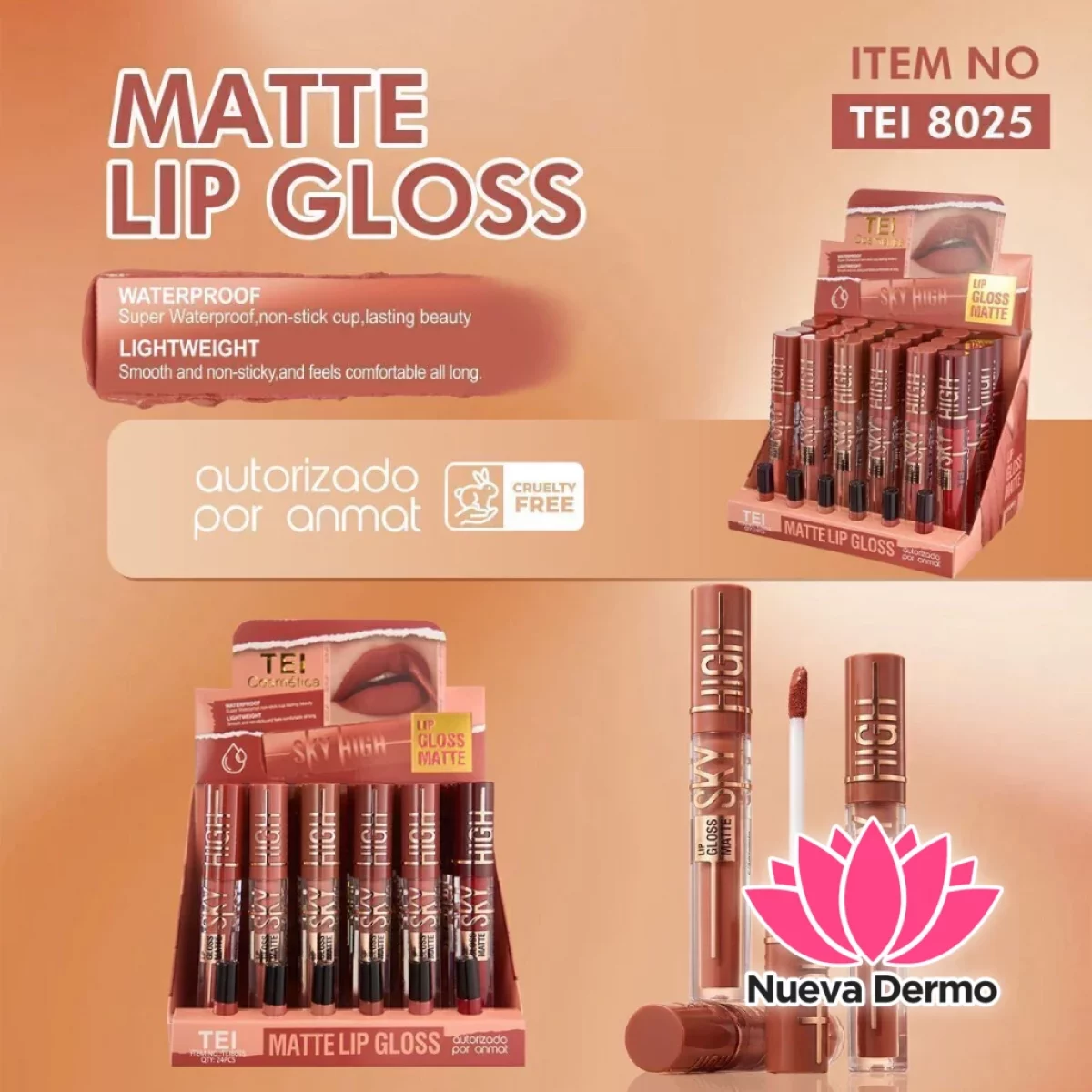 MATTE LIP GLOSS CD:TEI 8025