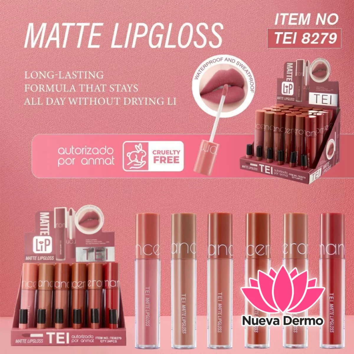 MATTE LIP GLOSS CD: TEI8279