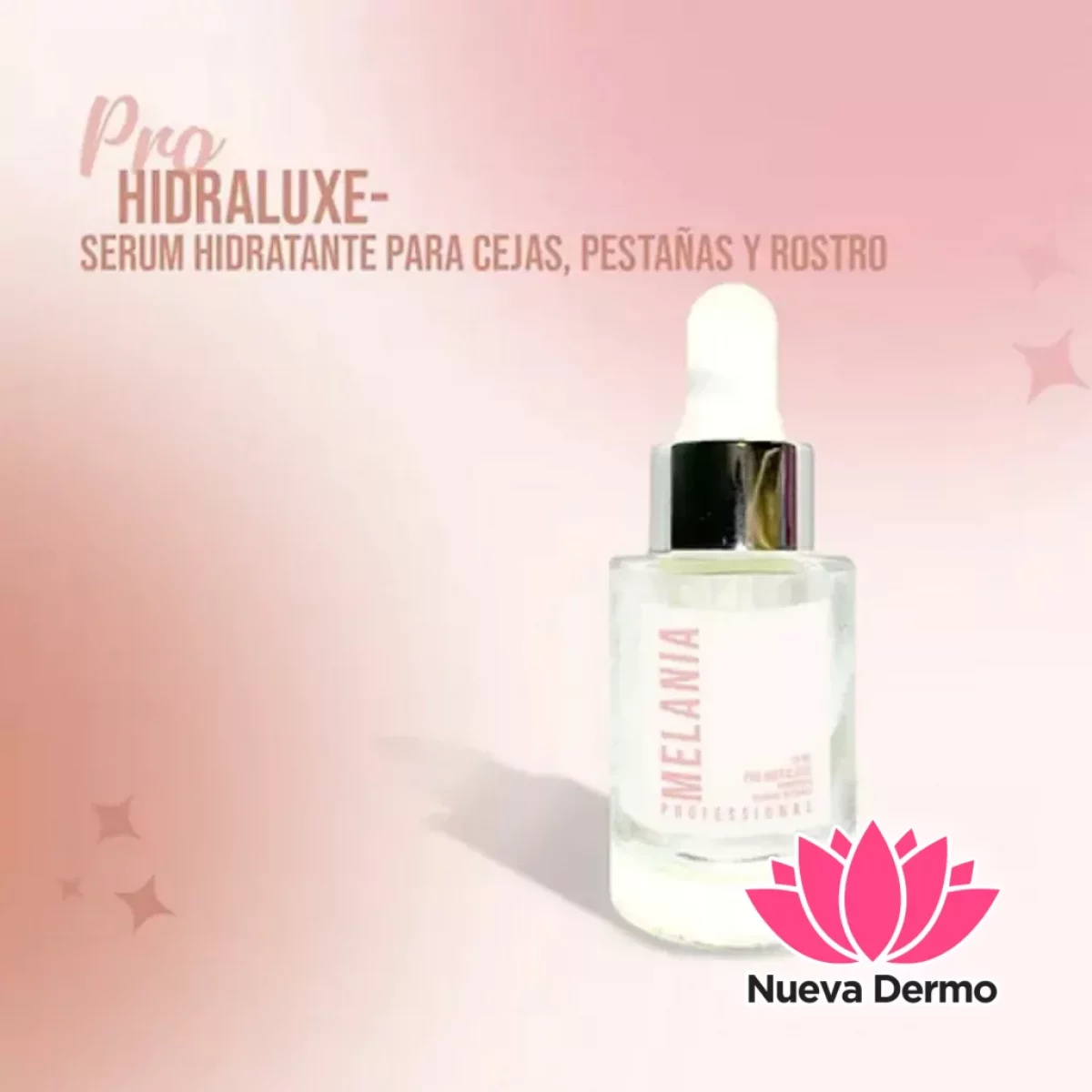 Serum Hidratante Pro Hidraluxe para Pestañas Cejas y Rostro 15ML