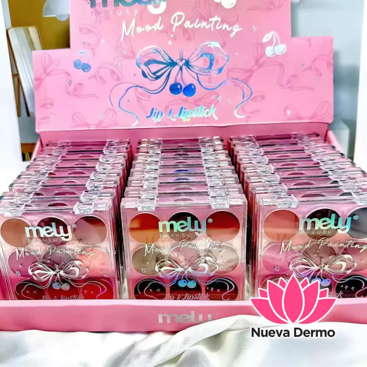 Mely paleta color labial cremoso MY80104...