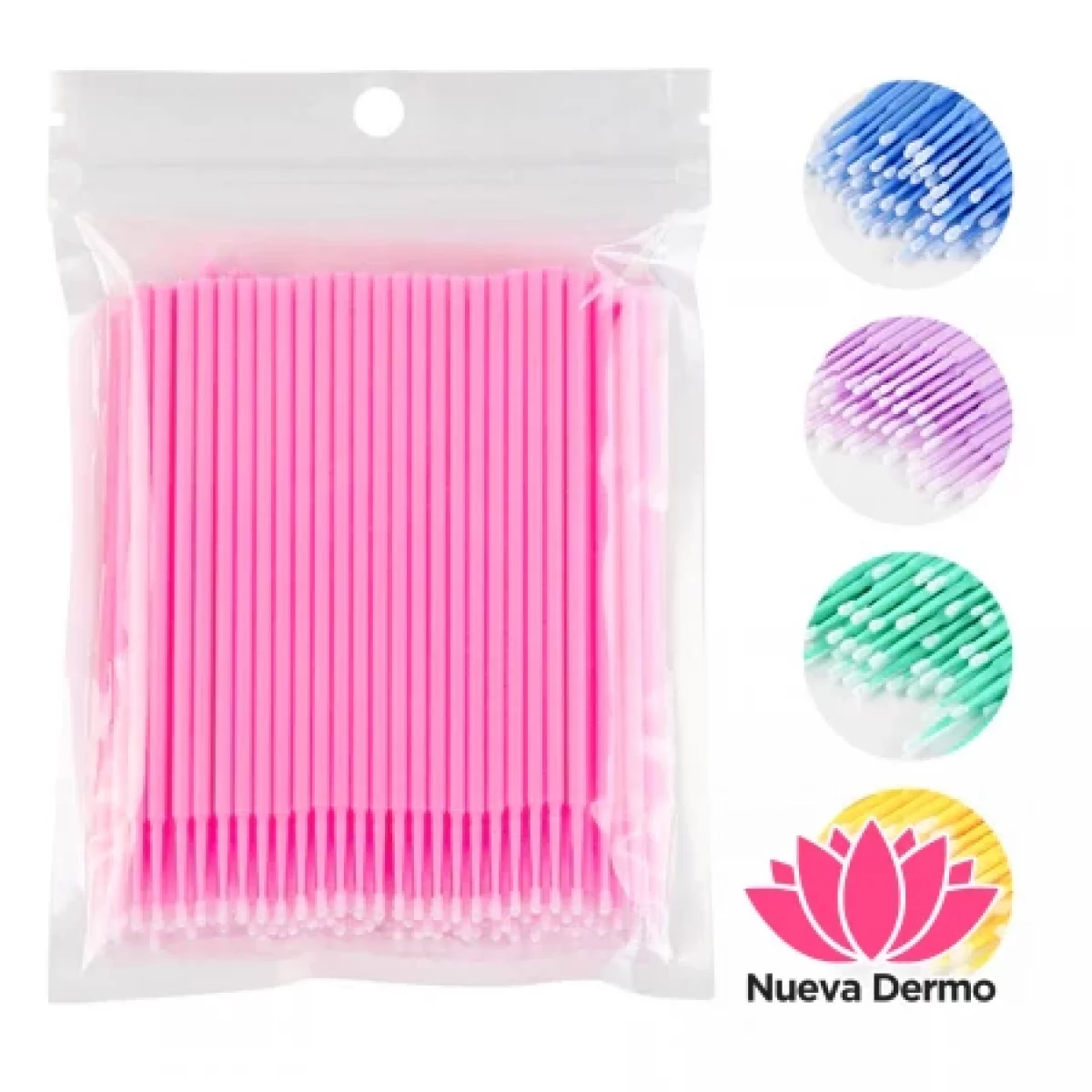 MICROBRUSH MICRO HISOPO APLICADORES DENTALES