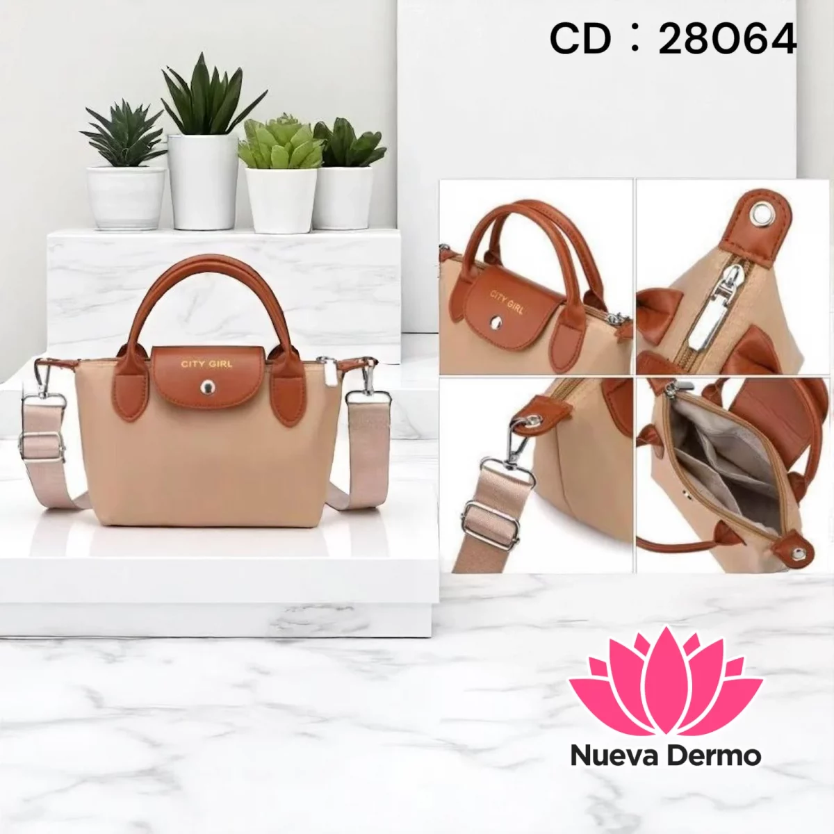 MINI CARTERA CITY GIRL 17CM*14CM*10CM CL-45015/28064