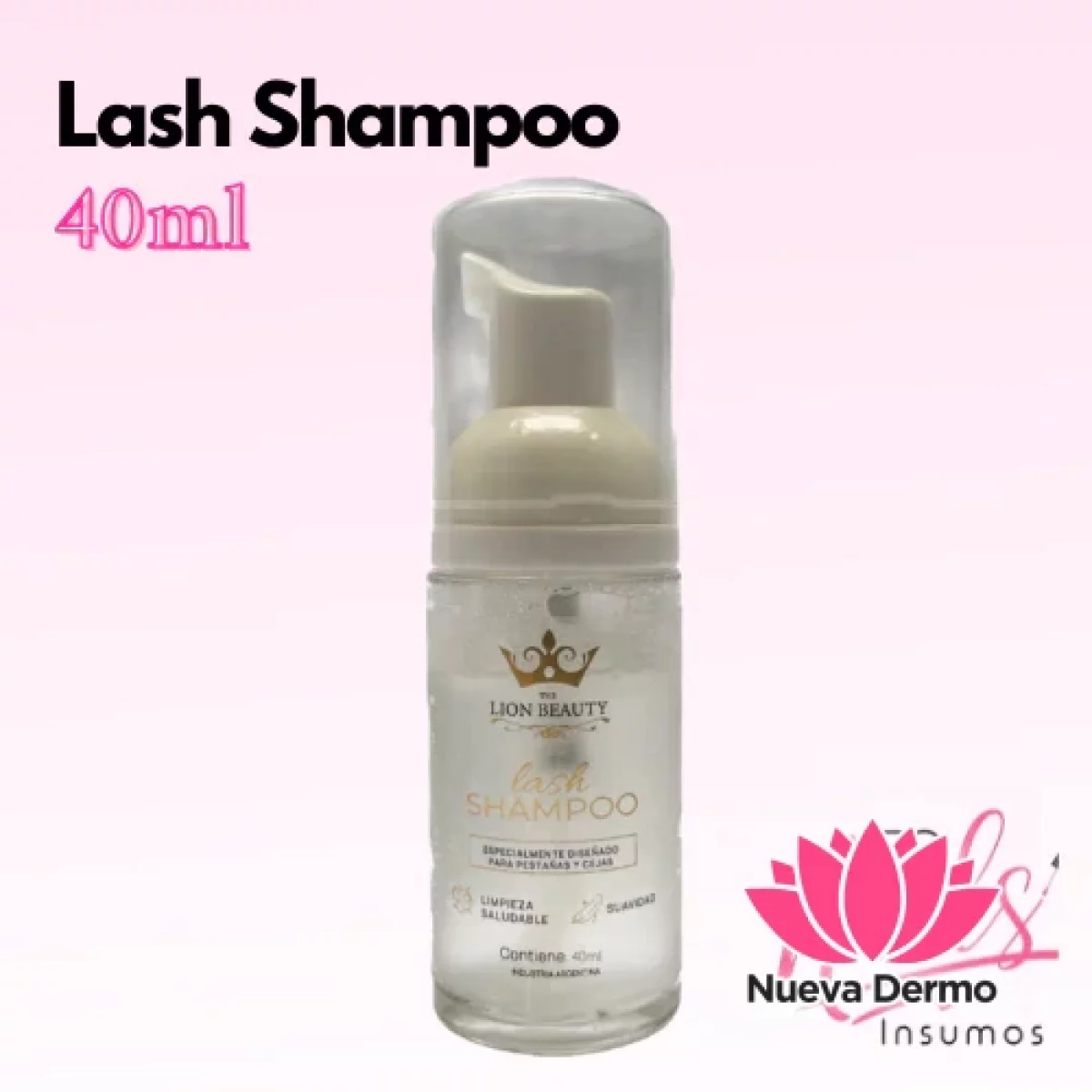 Mini Lash Shampoo 50ml. THE LION BEAUTY