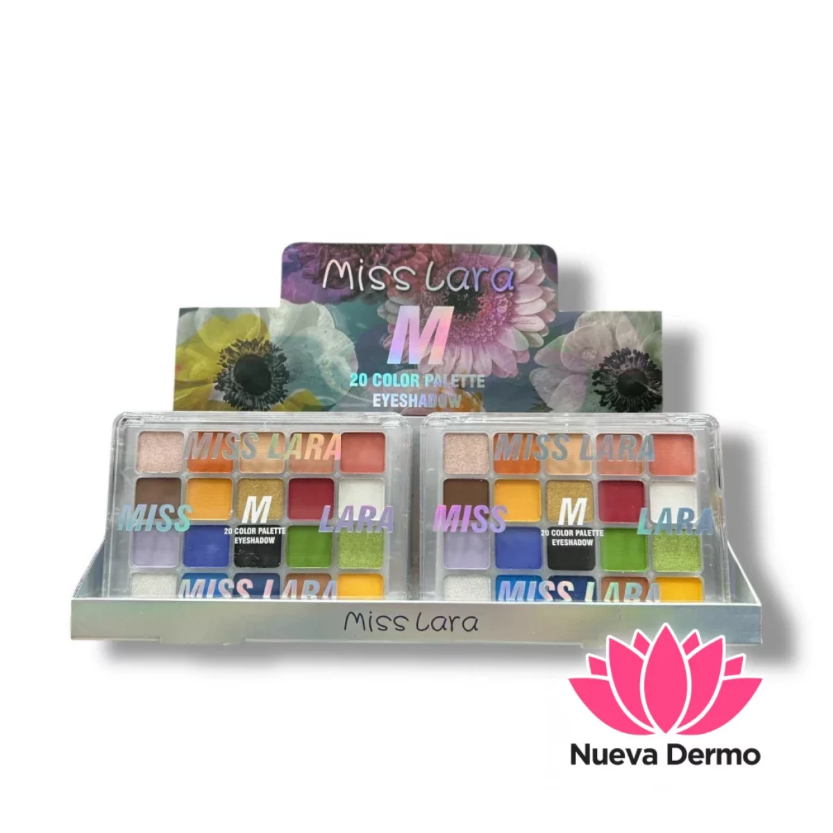 MISS LARA LONG-LASTING FORMULA 20COLOR EYESHADOW PALETTE MG-MS-108 69716809015196973267330606