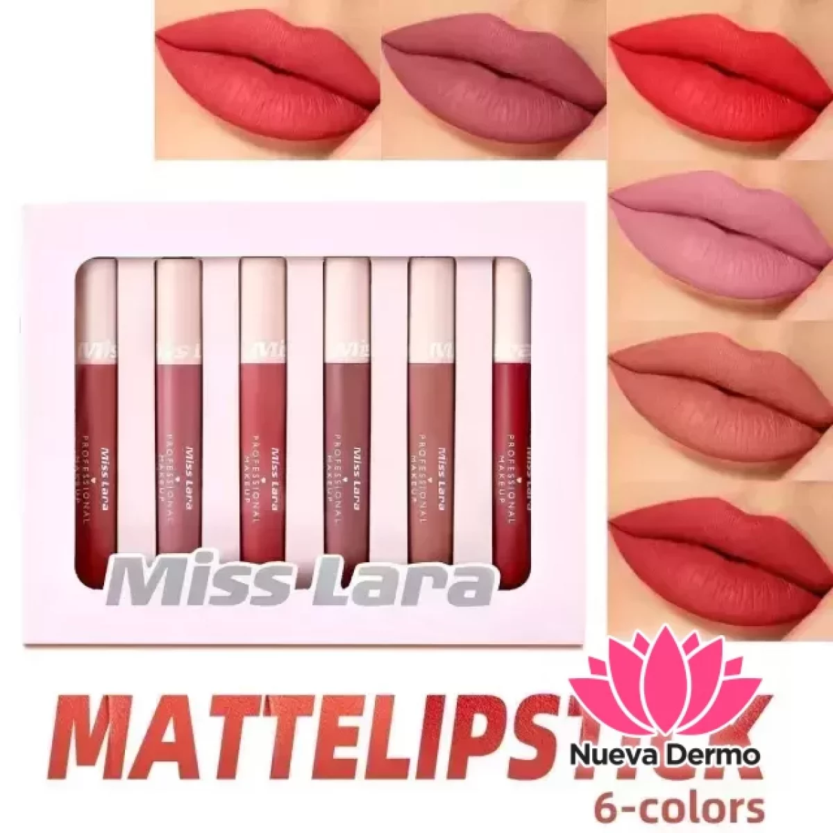 MISS LARA PROFESIONAL MAKE UP SET X6PCS MG-MS-300 MG-251036 6971680903001