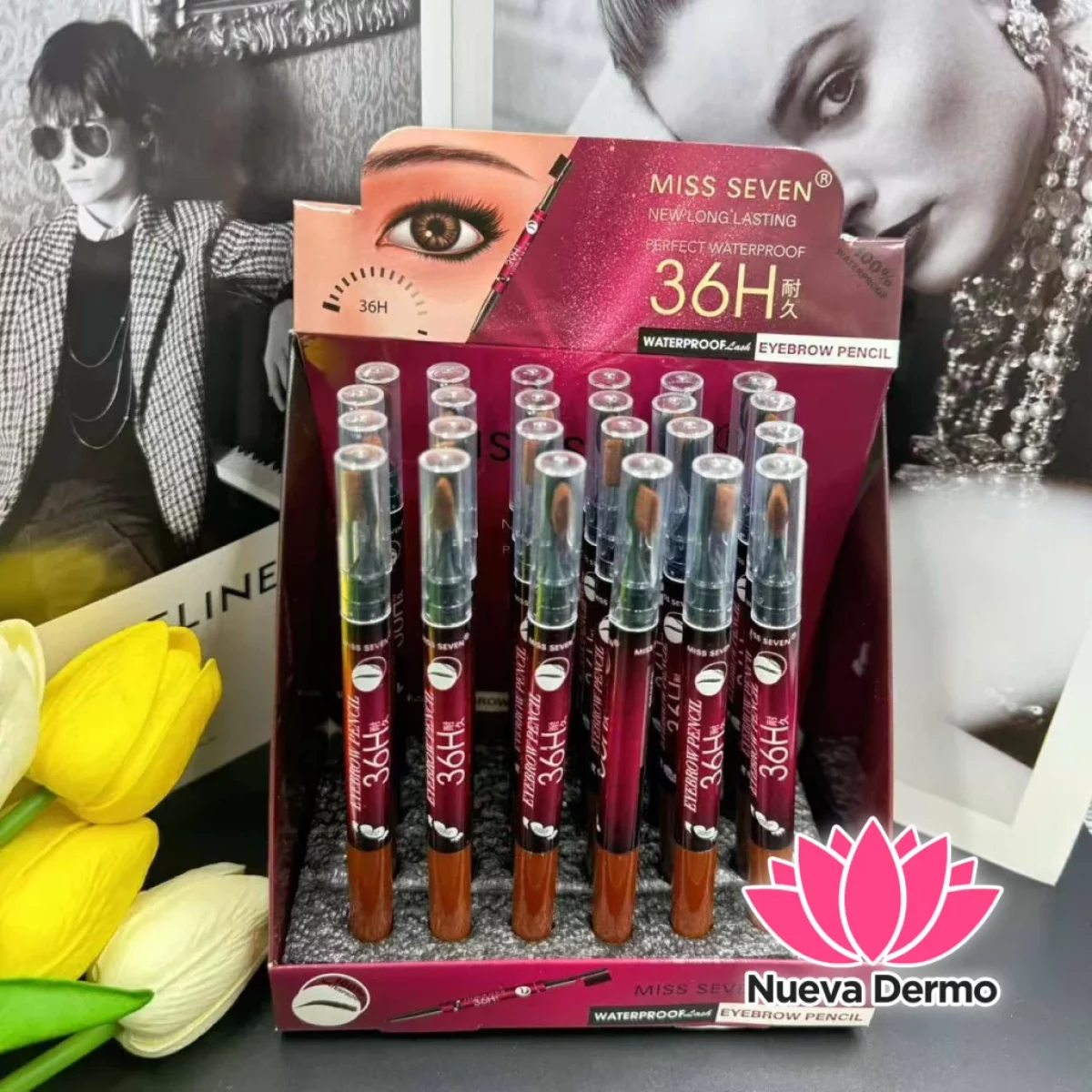 Miss seven delineador de cejas 36H WH-MS...