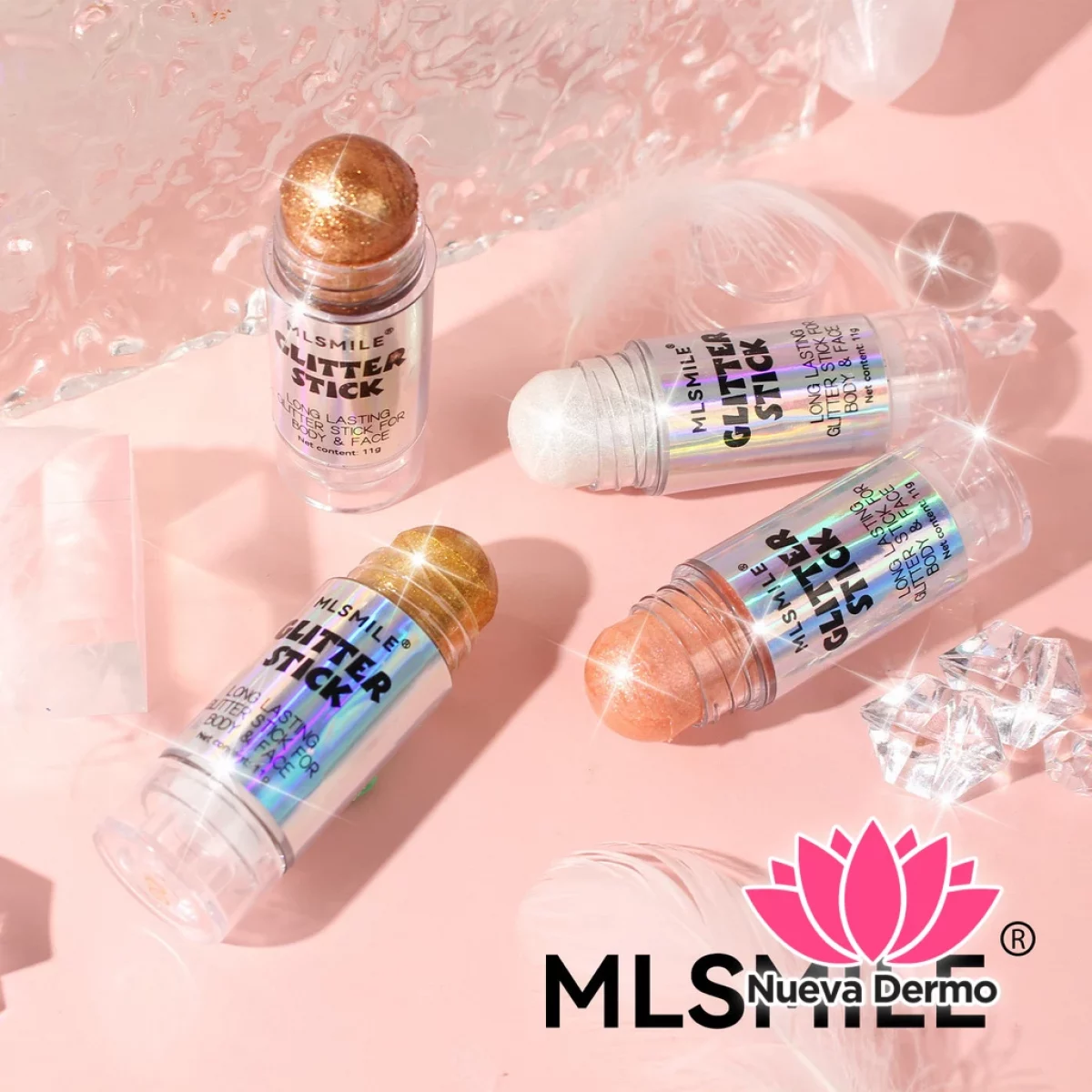 MLSMILE GLITTER STICK MG-10162 C34S02 6976202170213