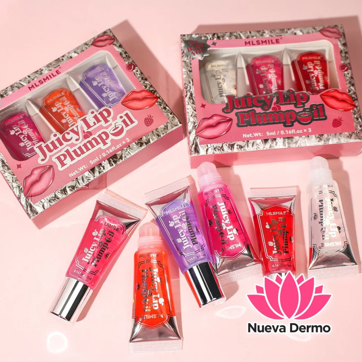 MLSMILE JUICY LIP PLUMP OIL 3PCS MG-10148/C38TC1 6976202170473