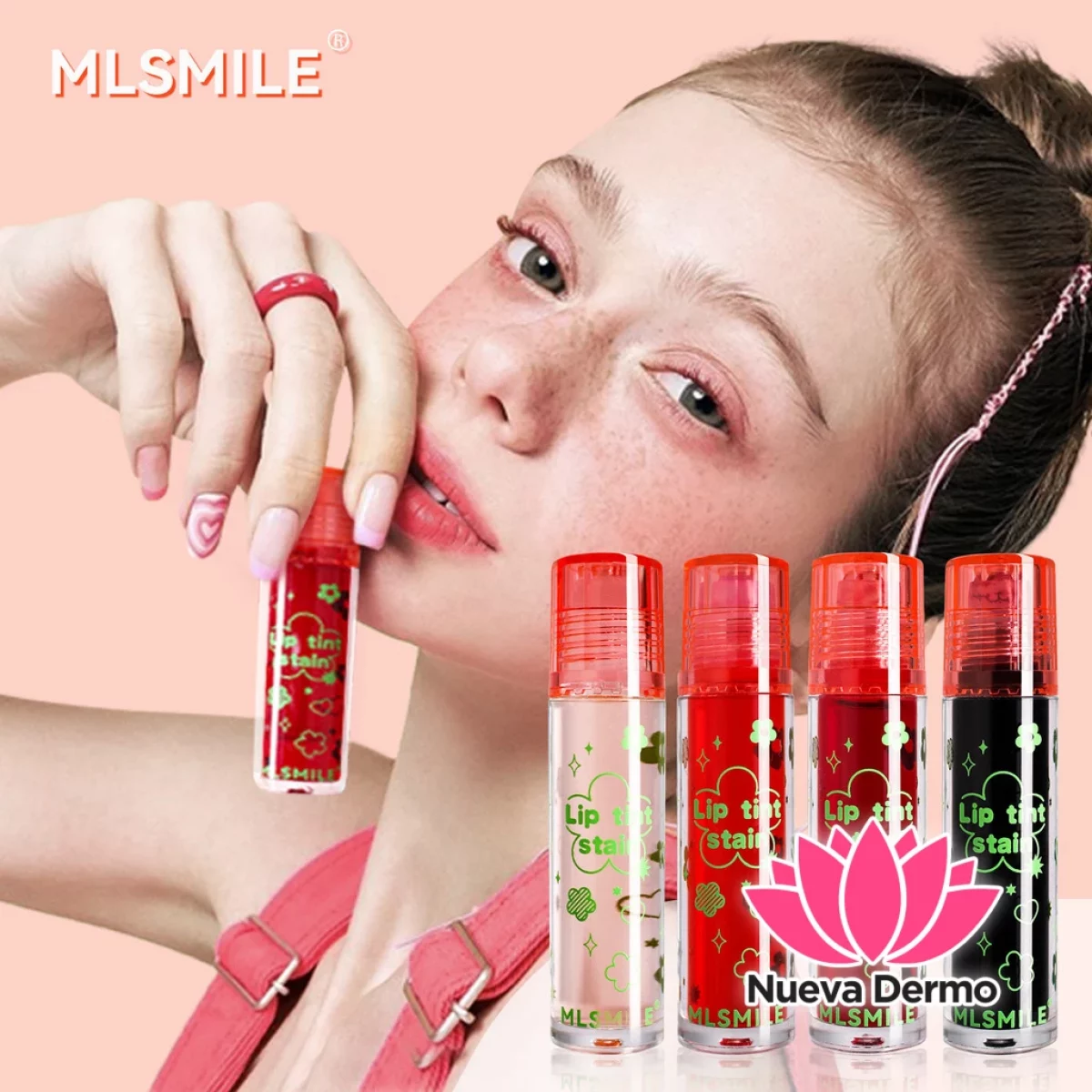 mlsmile lip tint stain kit x4pcs MG-439