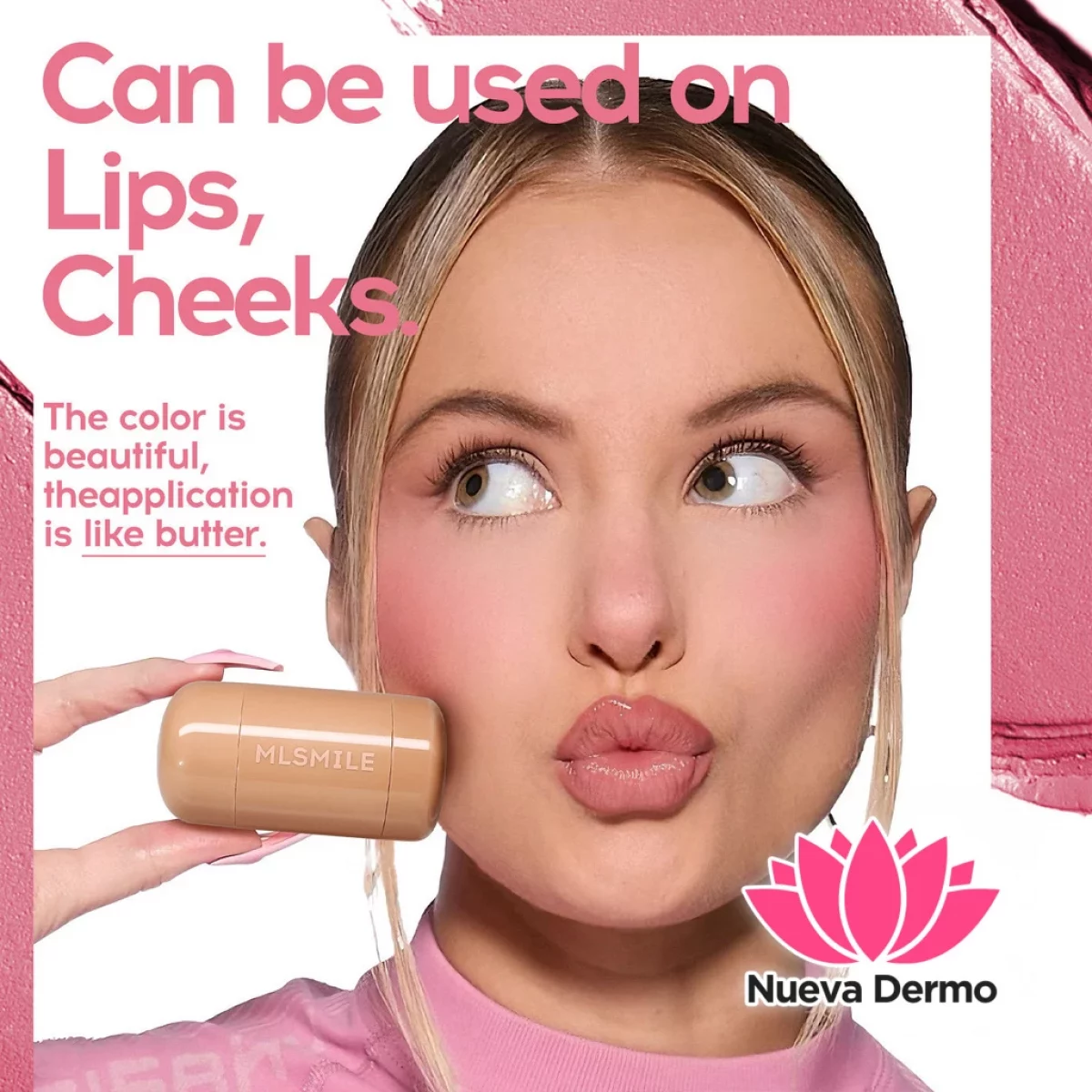 MLSMILE POCKET BLUSH mg10160 6976202171777