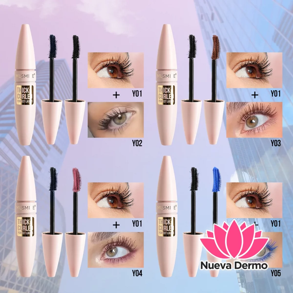 MLSMILE SET MASCARA 2PCS mg10172 6976202171708