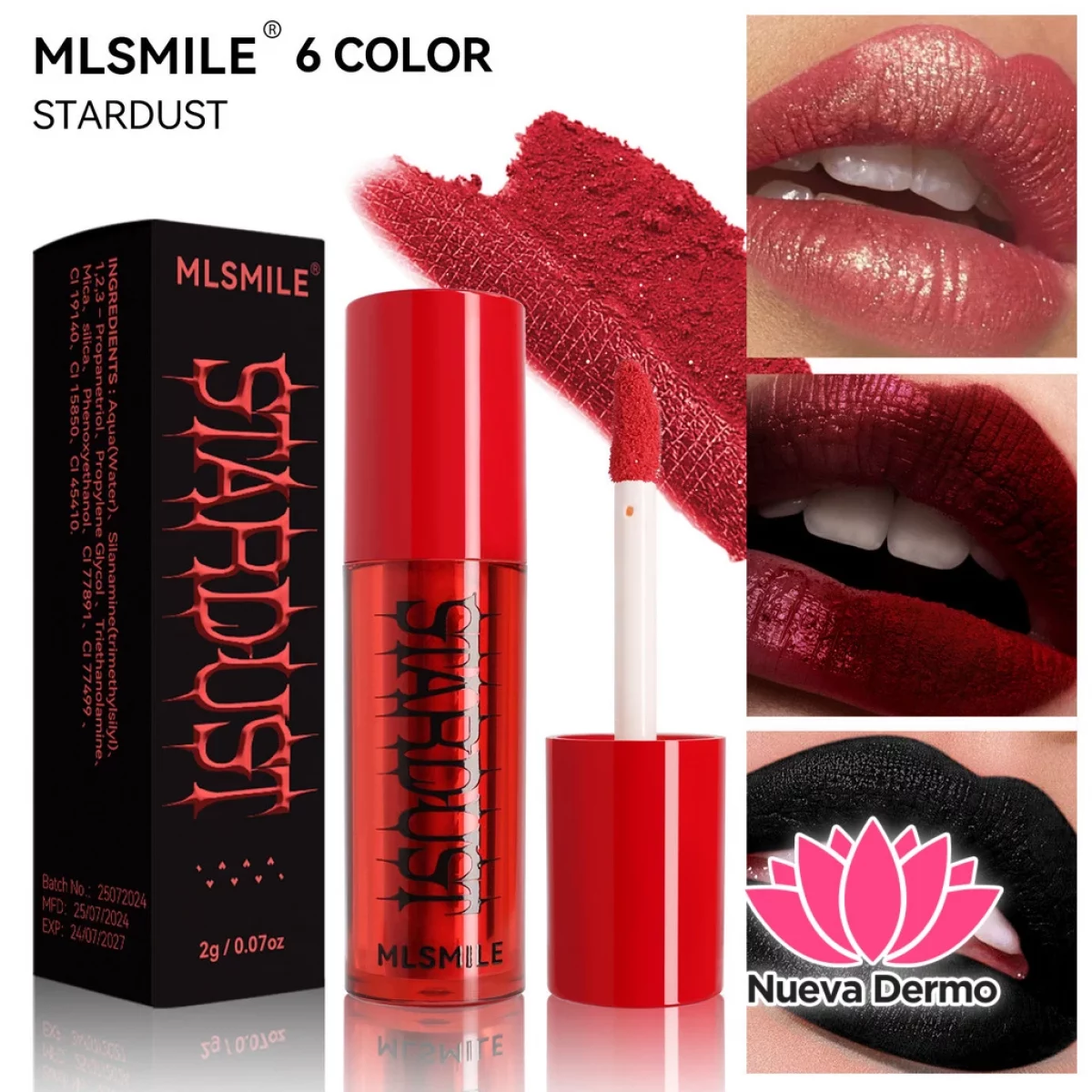 MLSMILE STRADUST LIPSTICK MG-10150/C46C02 6976202171357