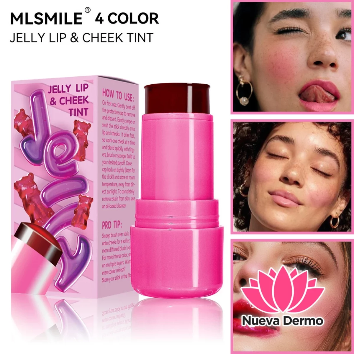 mlsmile tint jelly gelatin x1pcs 4tonos MG-433 C43X01 6976202171036