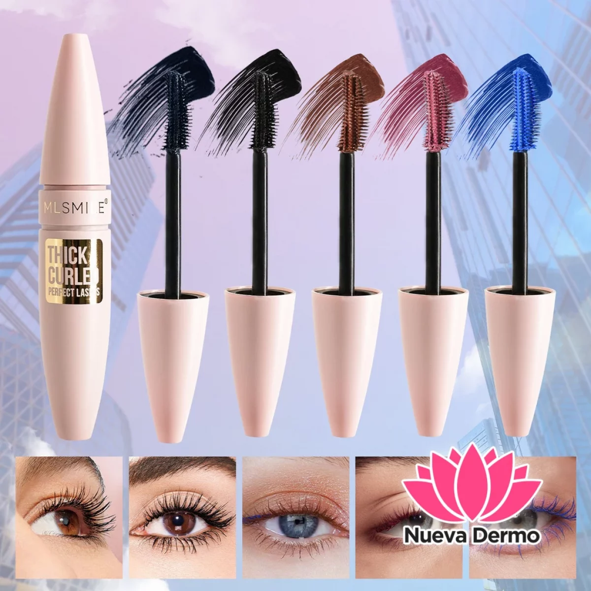 MLSMILE VOLUMIZING MASCARA MG-10171/C46Y03 6976202171562