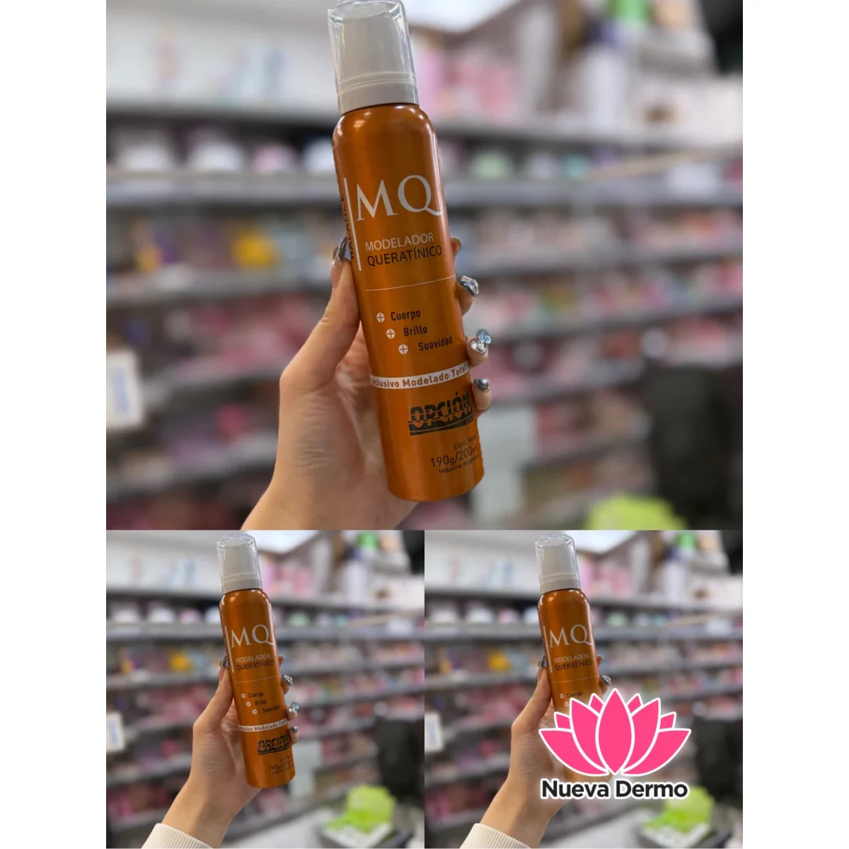 MODELADOR QUERATINICO EN AEROSOL DE OPCIÓN 200ML