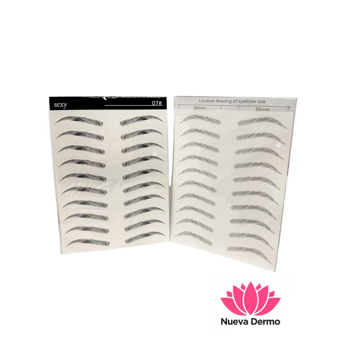 Molde Cejas Microblading