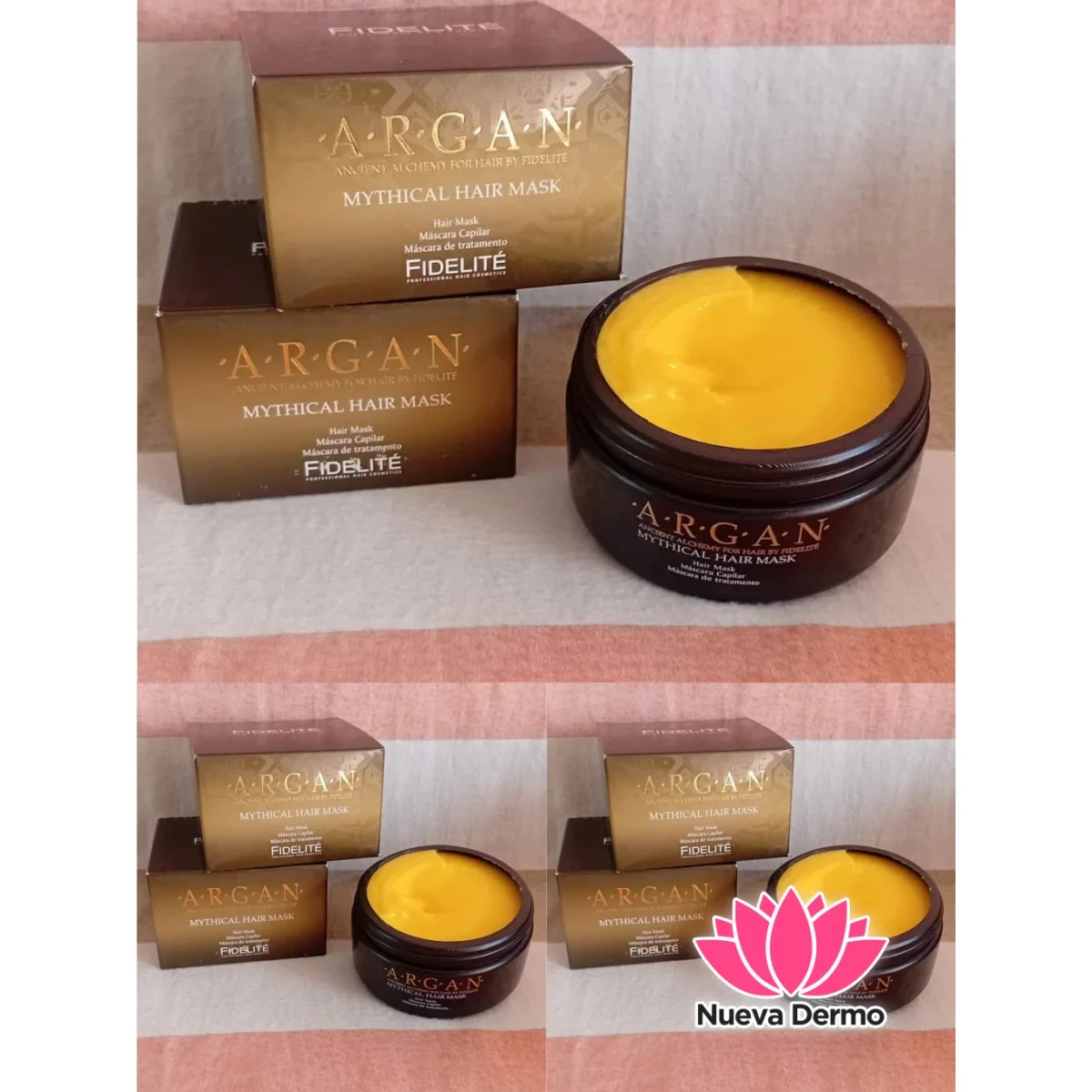 MYTHICAL MÁSCARA CAPILAR ARGAN 250GRS FIDELITE