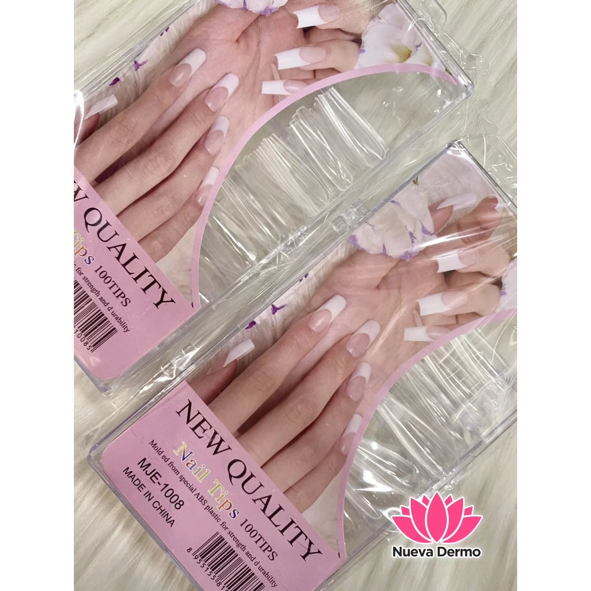 Nails Tips 100pc coffin #MJE-1008