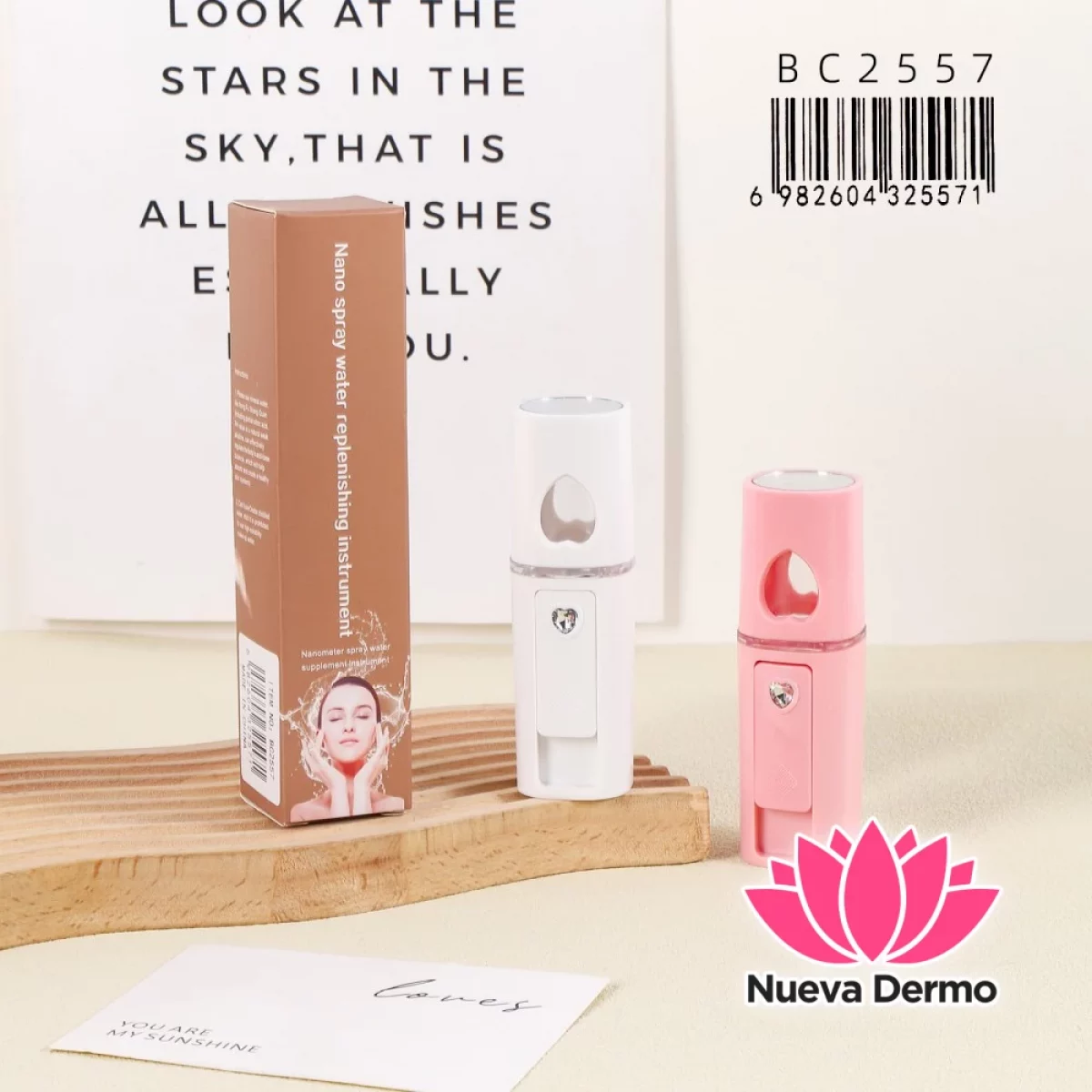 Nano Mist Sprayer – Vaporizador Facial Portátil y Humidificador Usb BC2557/25571