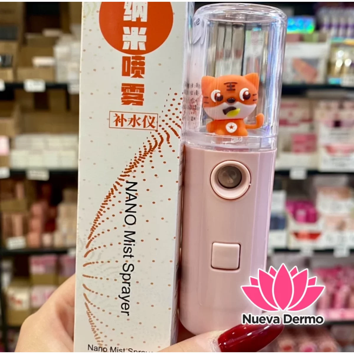 Nano Mister Humificador Facial con Animalitos