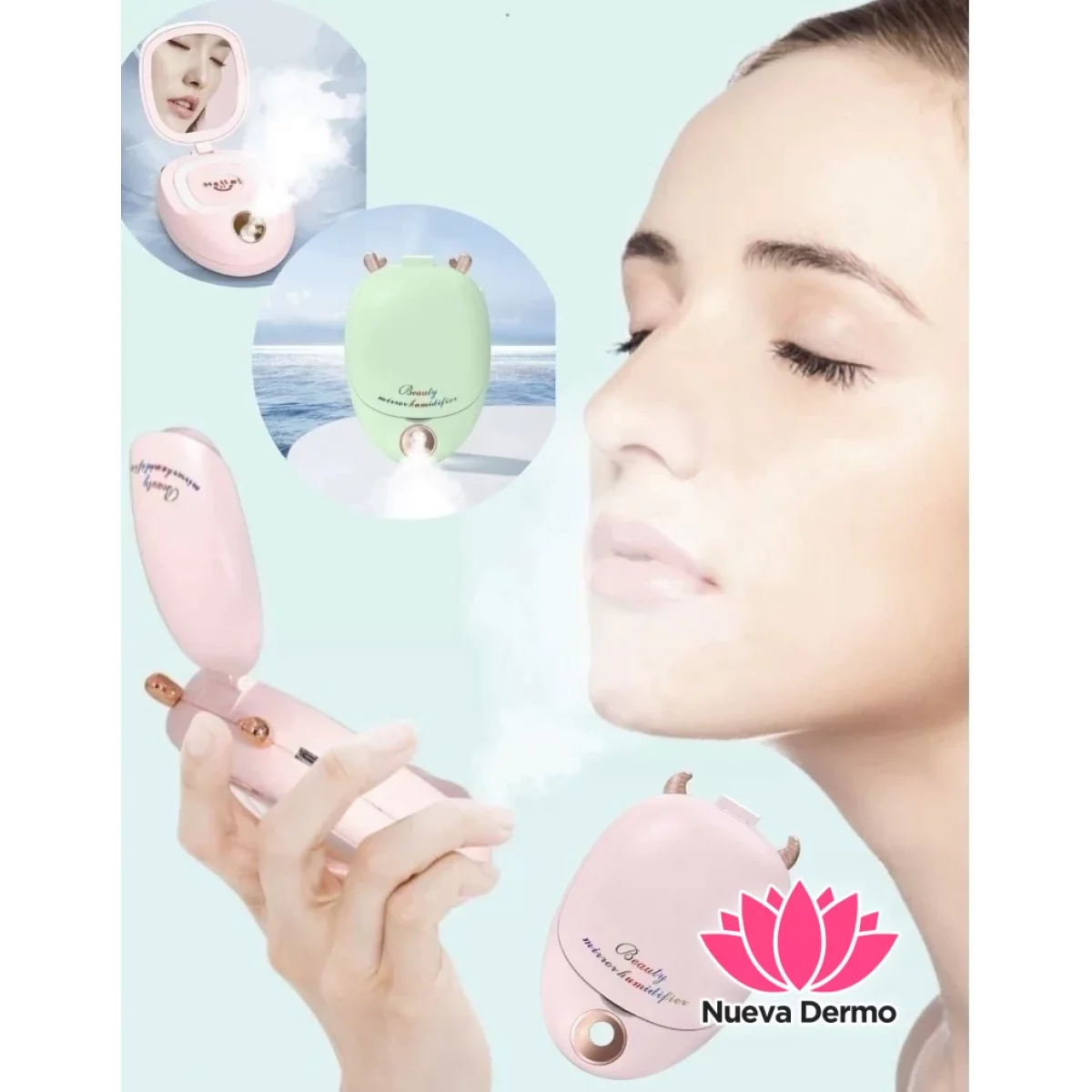 Nano Vaporizador para Rostro