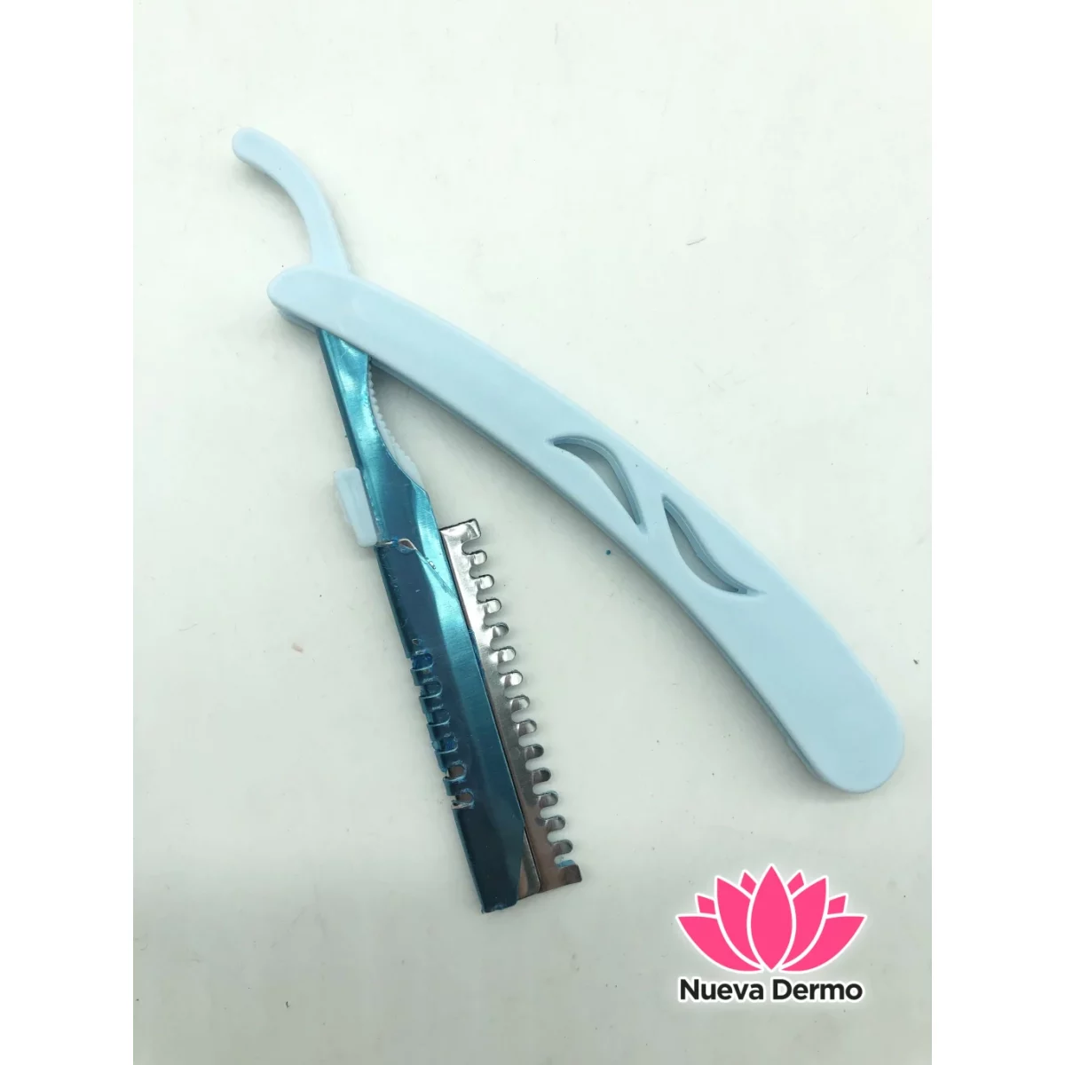 navaja celeste y rosa