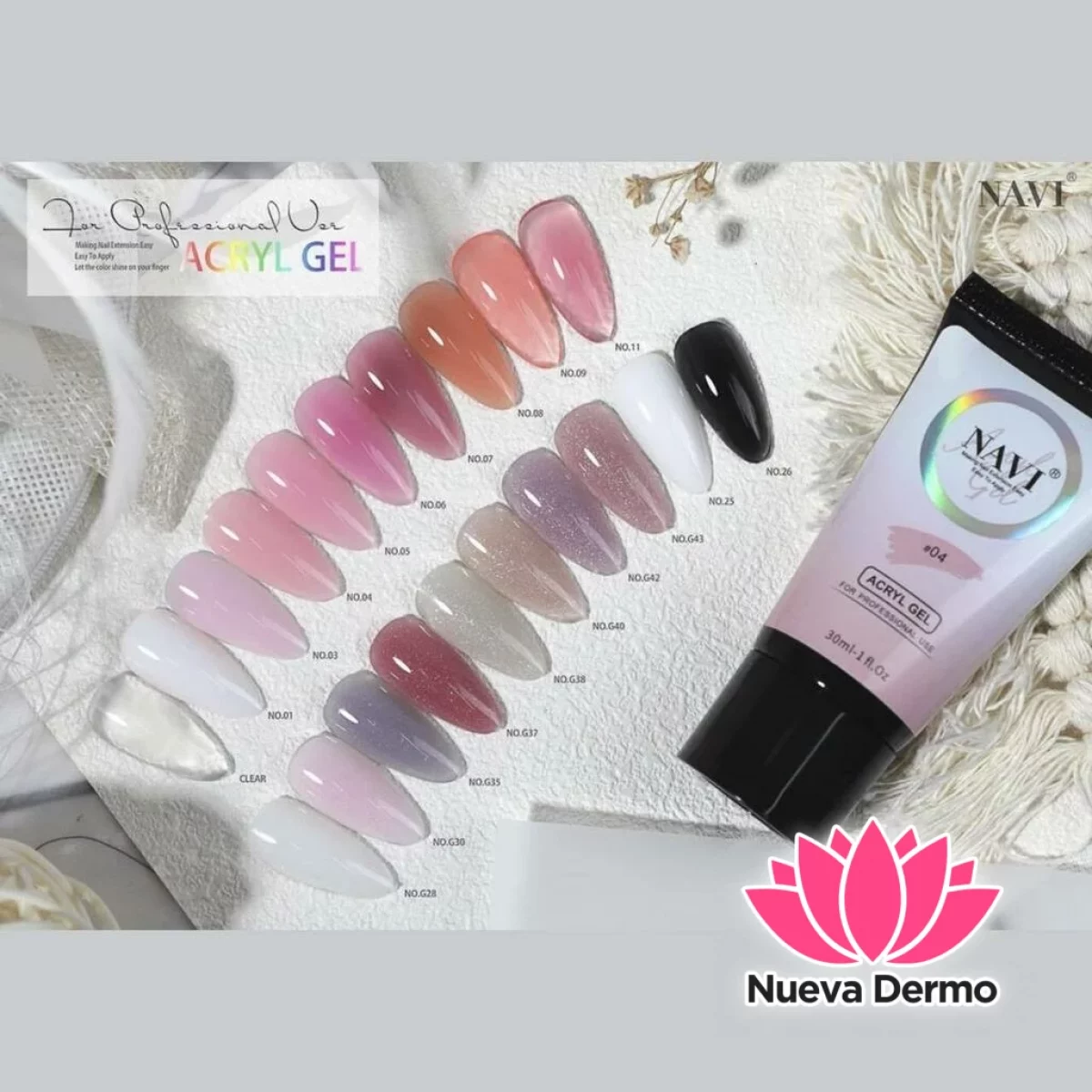 Navi polygel clear 30ml 93011