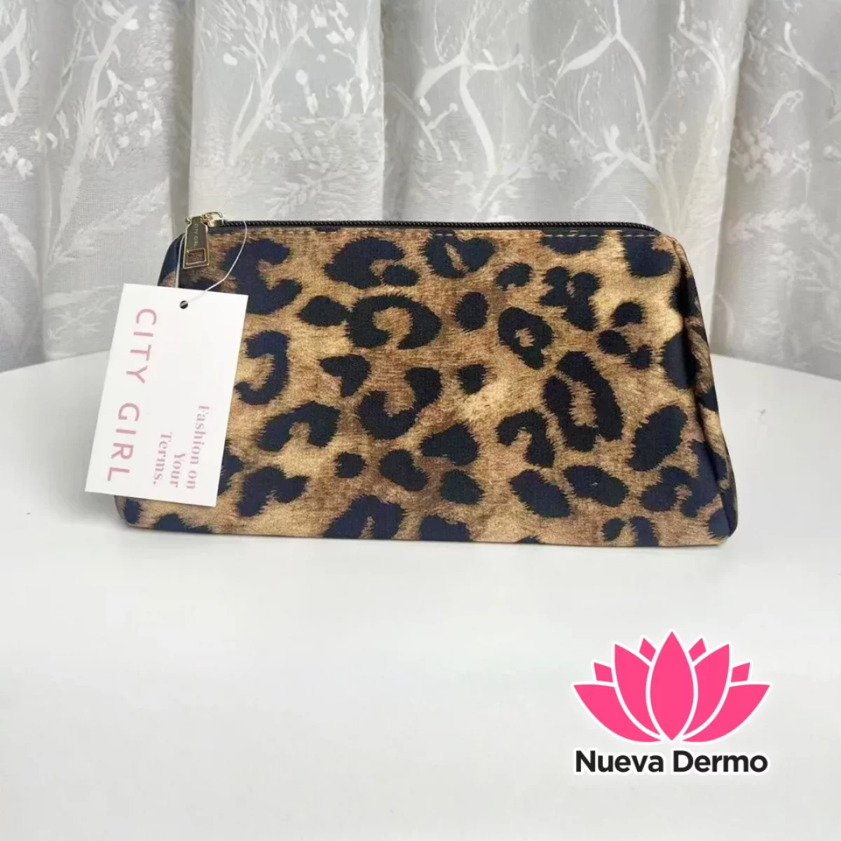 NECESER / PORTA COSMÉTICOS ANIMAL PRINT – CITY GIRL