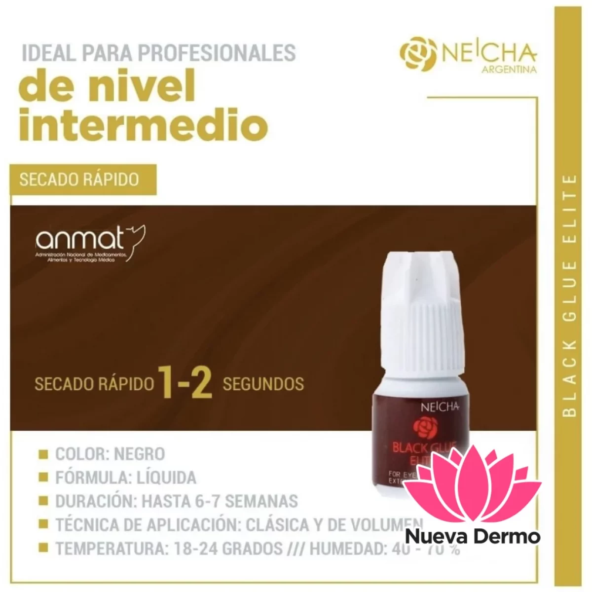 Pegamento Adhesivo Elite Clásico Neicha 3gr