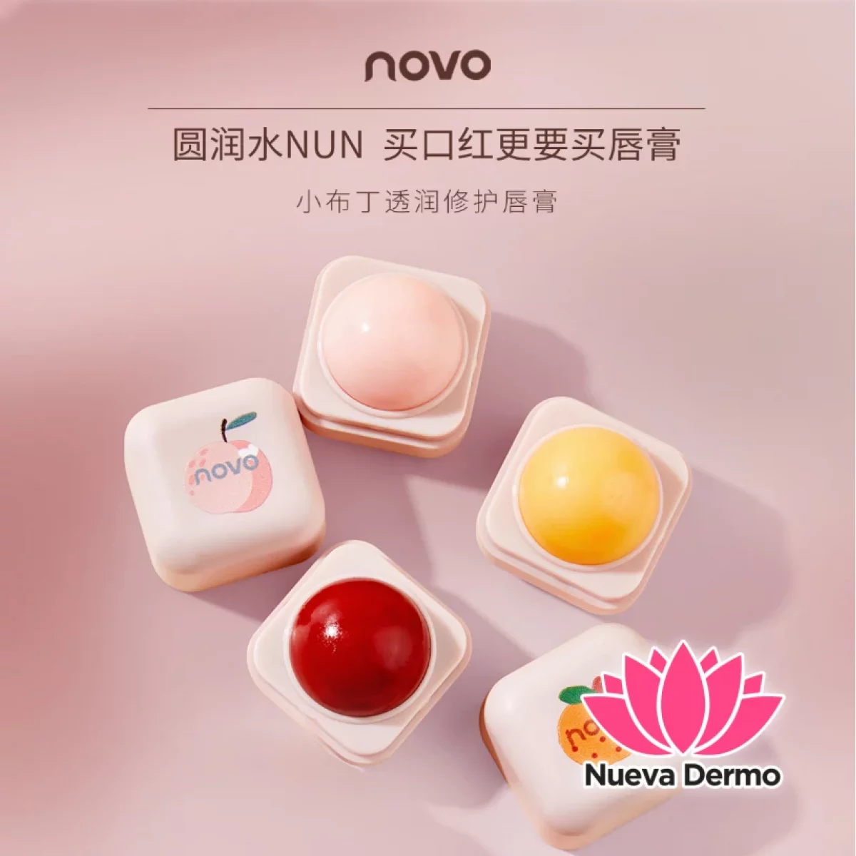 Novo balsamo labial hidratante frutal #5414
