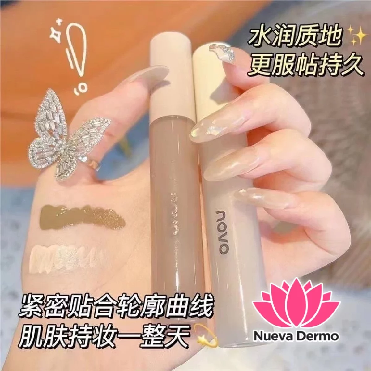 NOVO CRYSTAL CLEAR VELVET HIGHLIGHT LIQUID NOVO5598 MG-10094 6974499296135