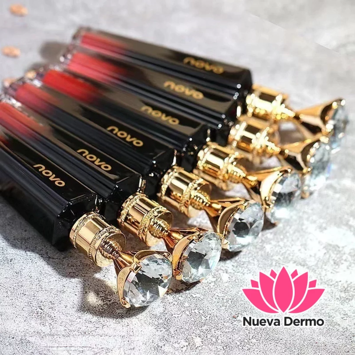 NOVO QUEENS VINTAGE VELVET LIP GLAZE NOVO5335 MG-10070 6974499293110