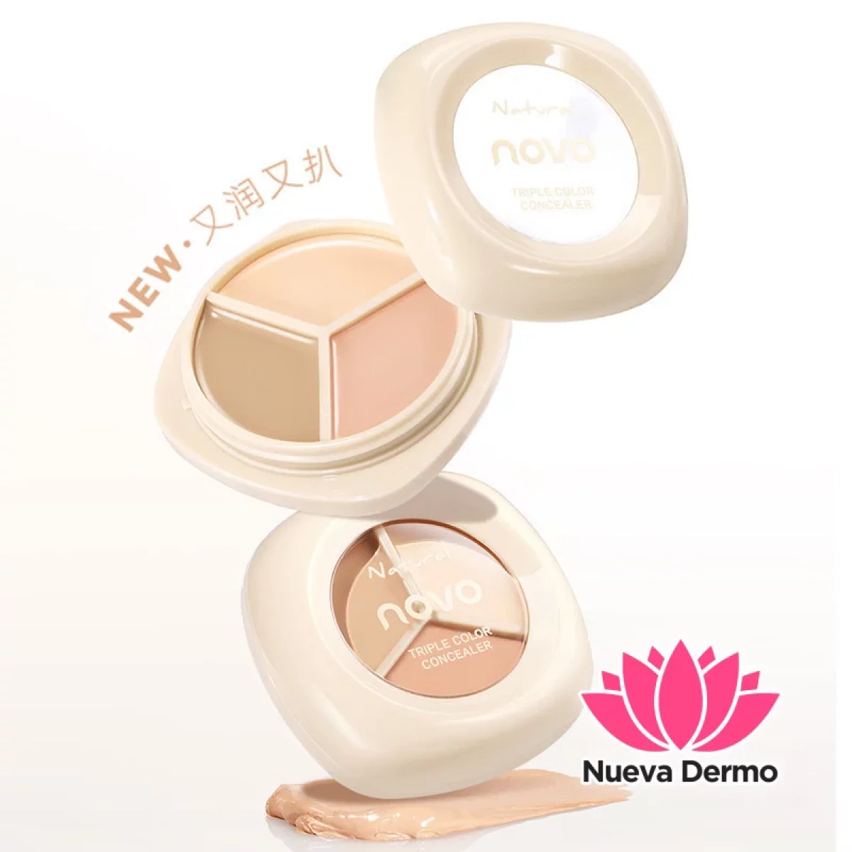 NOVO TRI-COLOUR CONCEALER NOVO6272 MG-10132 6944787762727