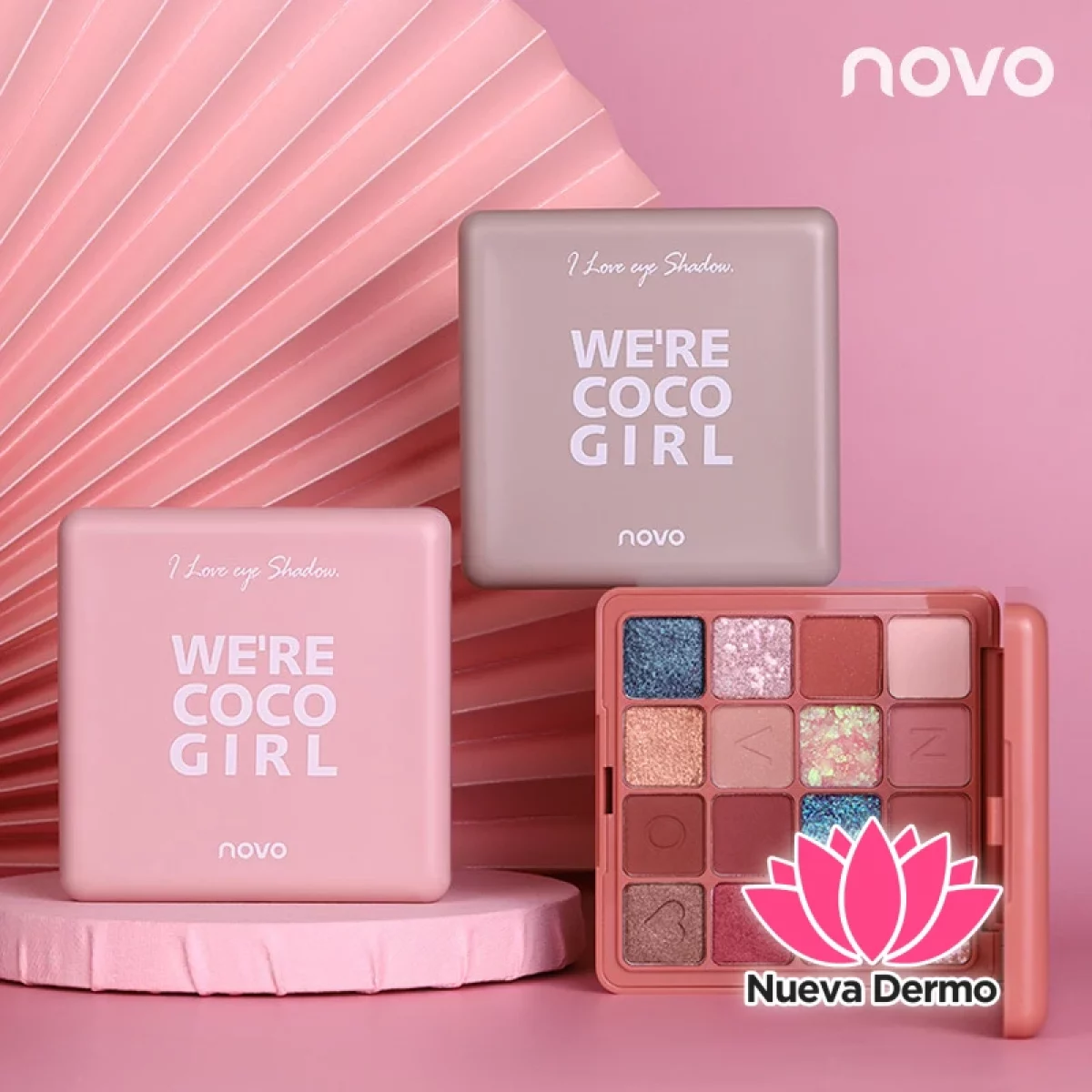 NOVO WERE COCO GIRL EYESHADOW NOVO5319 MG-10067/MG-524 6944787753190