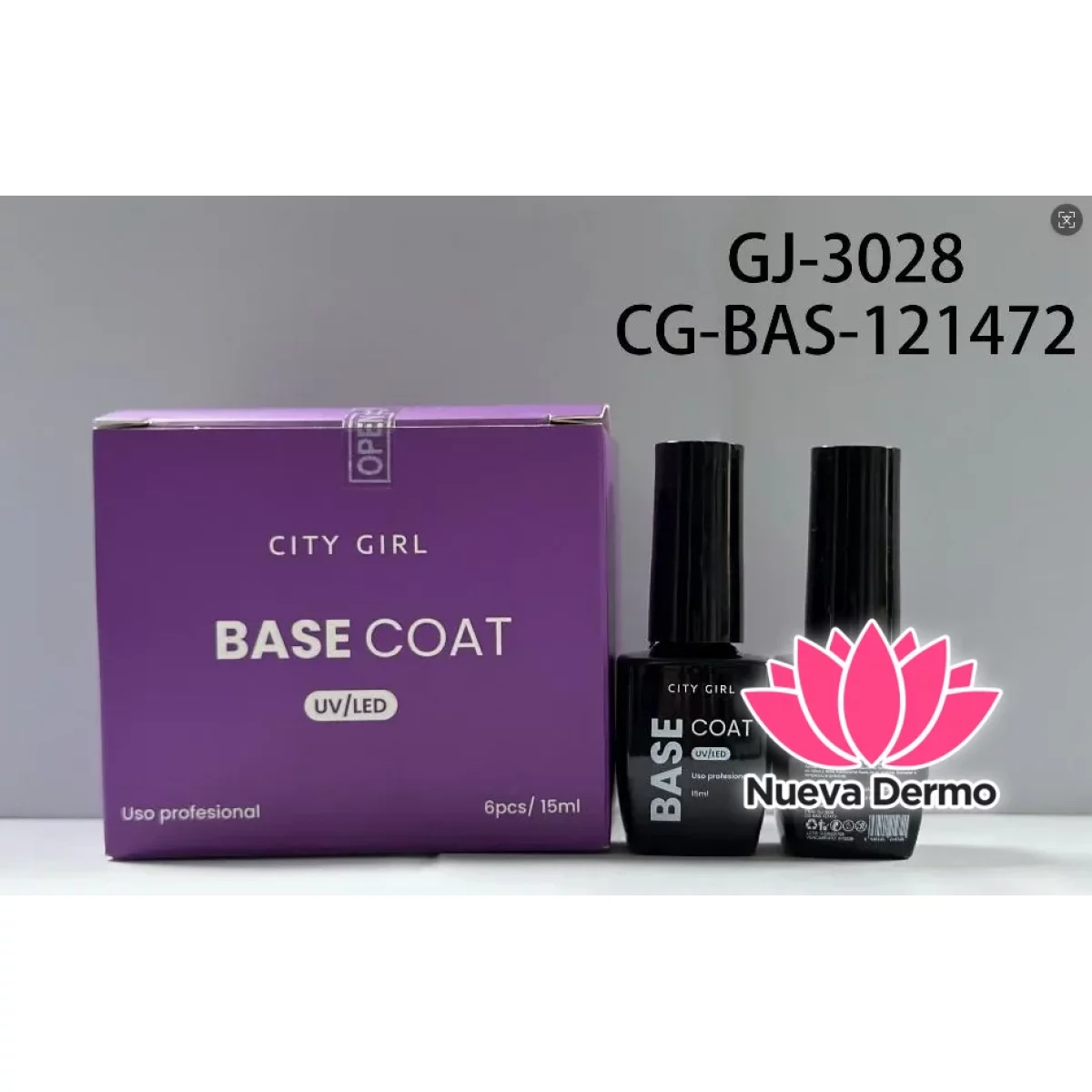 NUEVO! BASE COAT 15ML x6