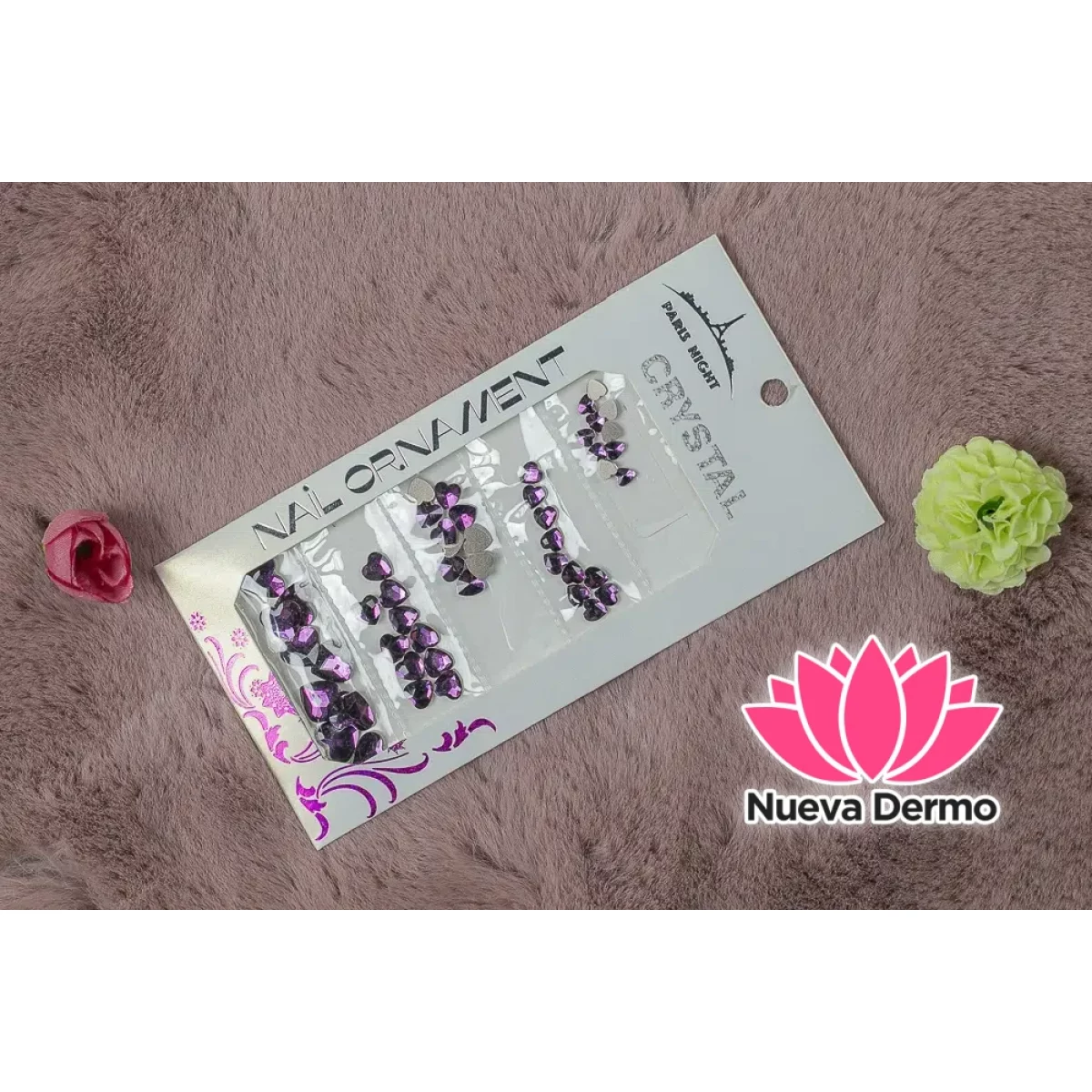 ¡Oferta! 2022D-VI- CRISTAL CORAZON VIOLETA