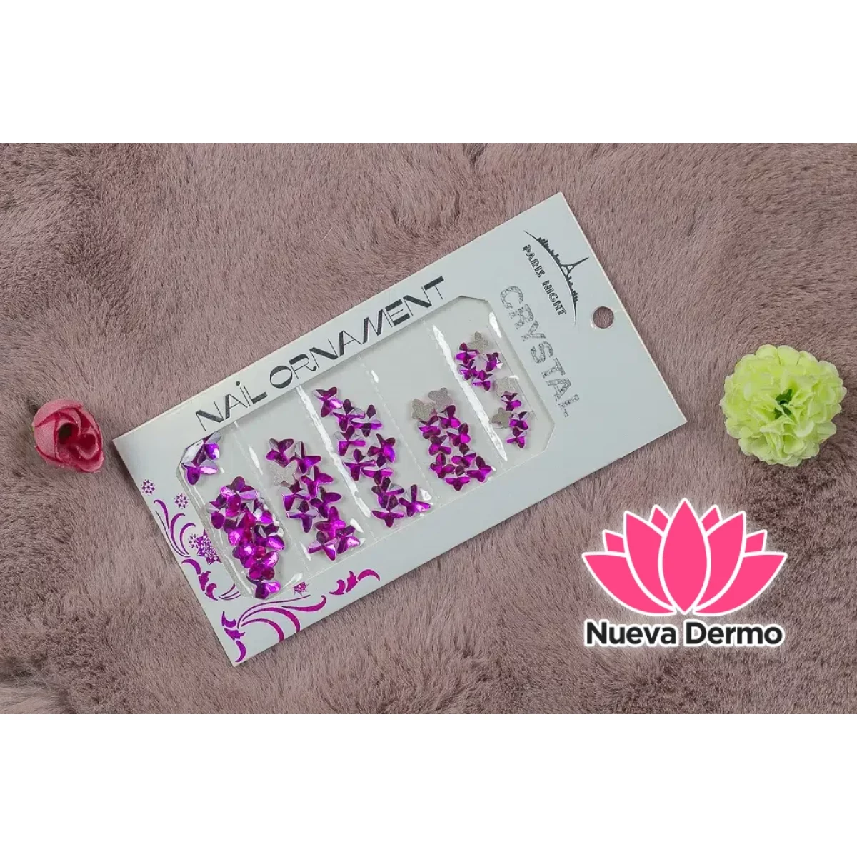 ¡Oferta! 2022M-LI- CRISTAL MARIPOSA LILA