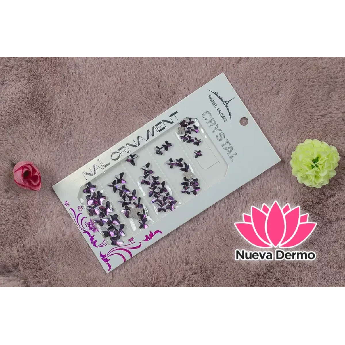 ¡Oferta! 2022M-VI- CRISTAL MARIPOSA VIOLETA