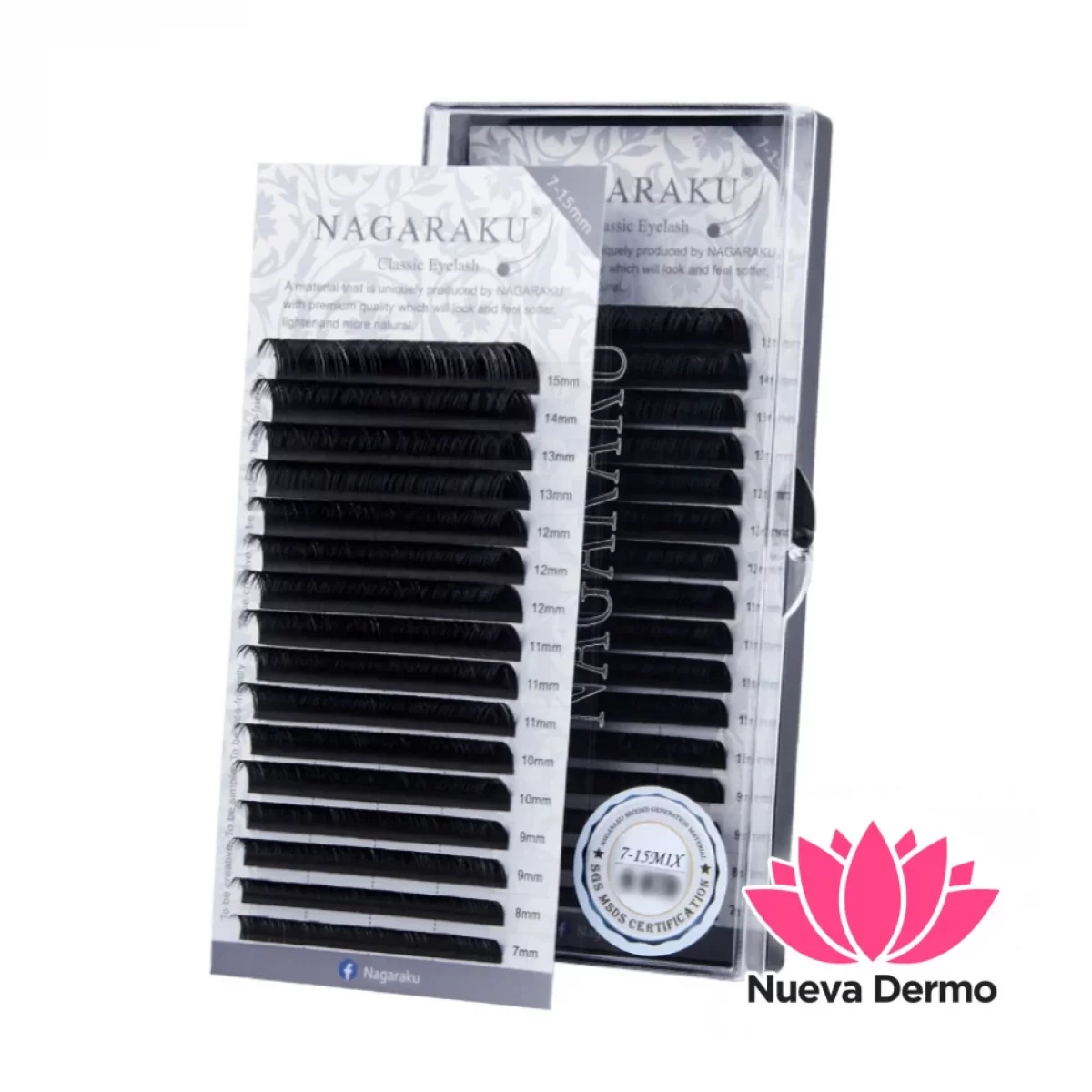 Oferta Pestañas Nagaraku 0.03D MIX