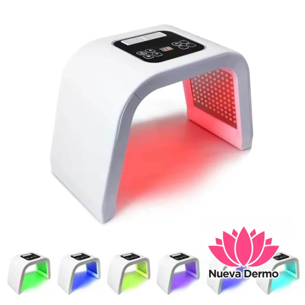 Omega light 7 colores, dispositivo LED