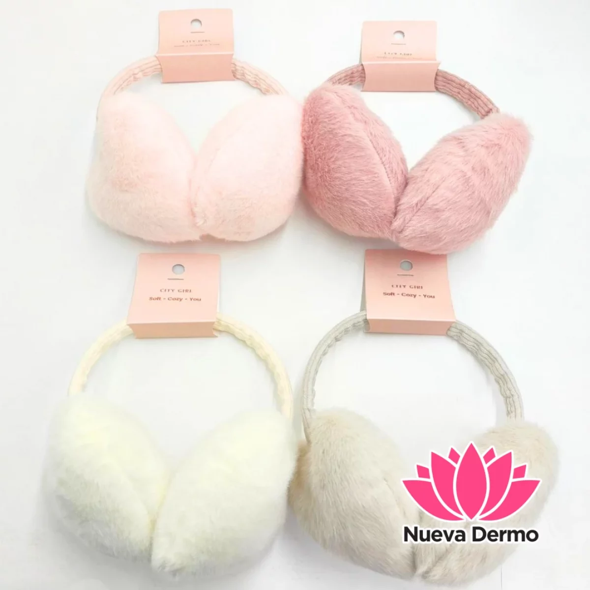 OREJERAS CORAZON PELUCHE – CITY GIRL