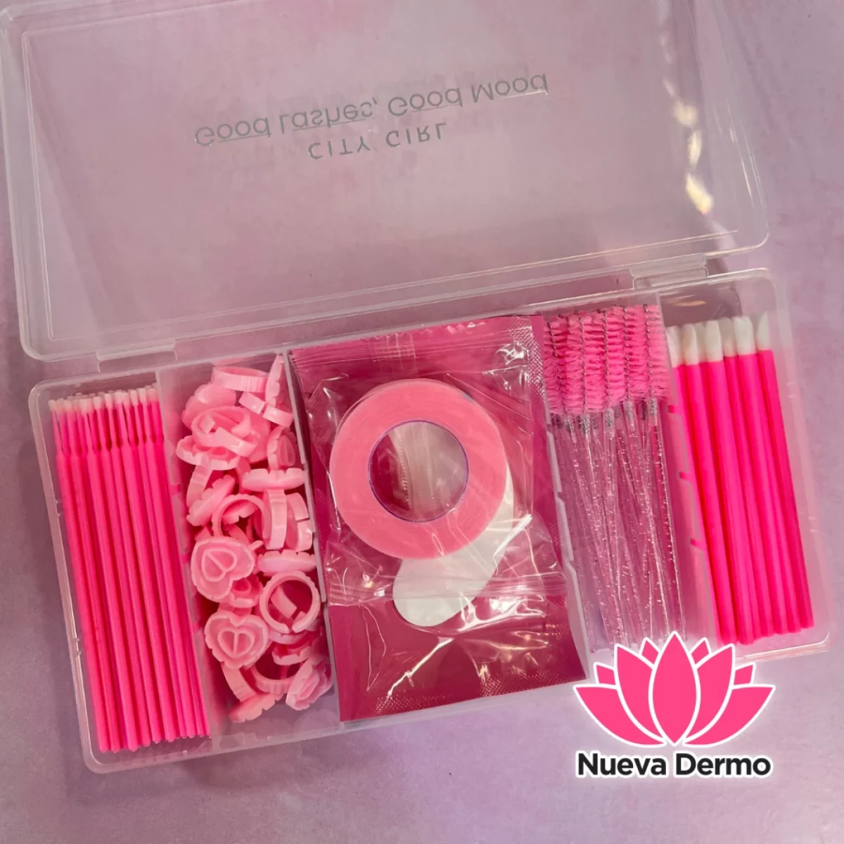 Organizador con Kit de Accesorios Lash