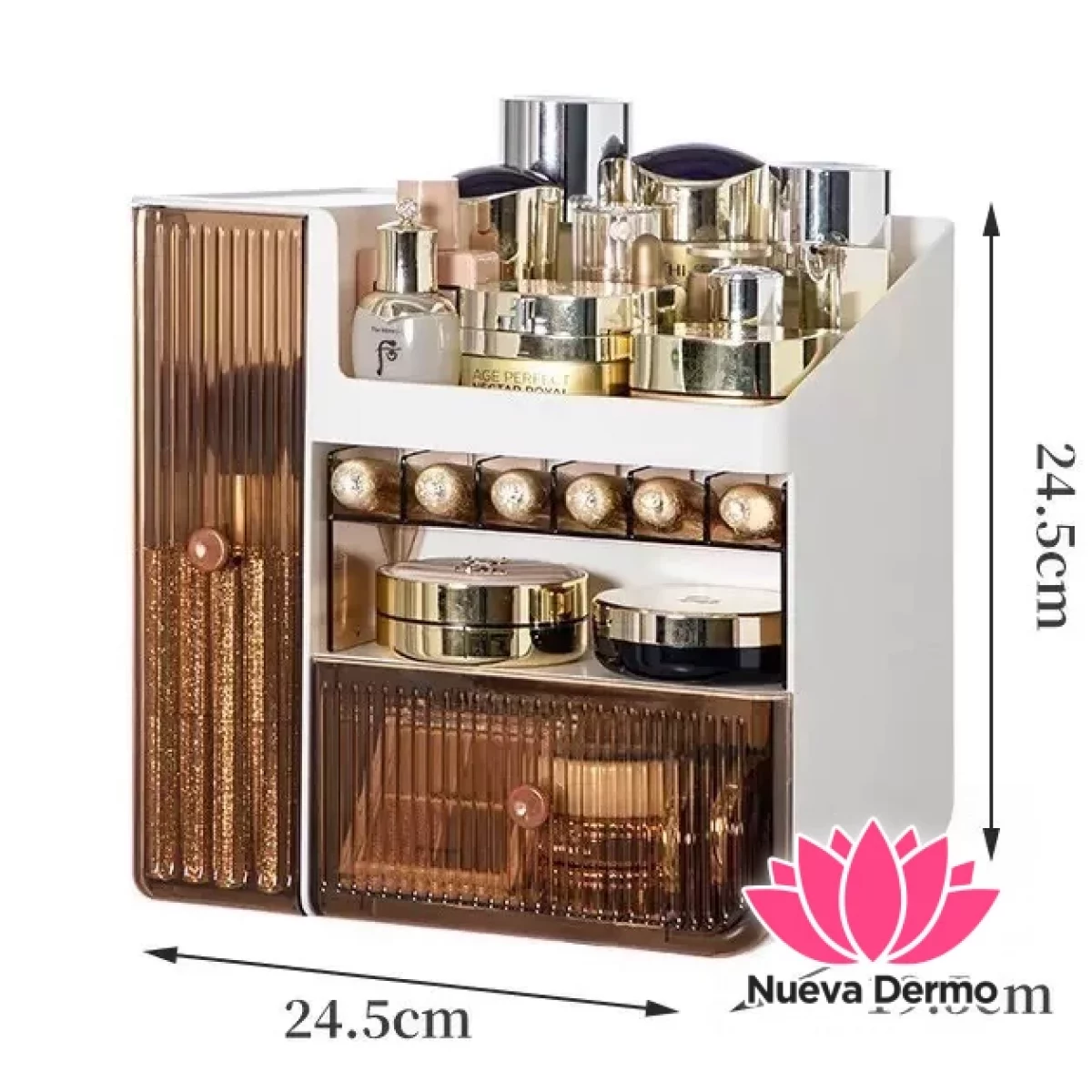 Organizador De Maquillaje Jazak Acrilico...